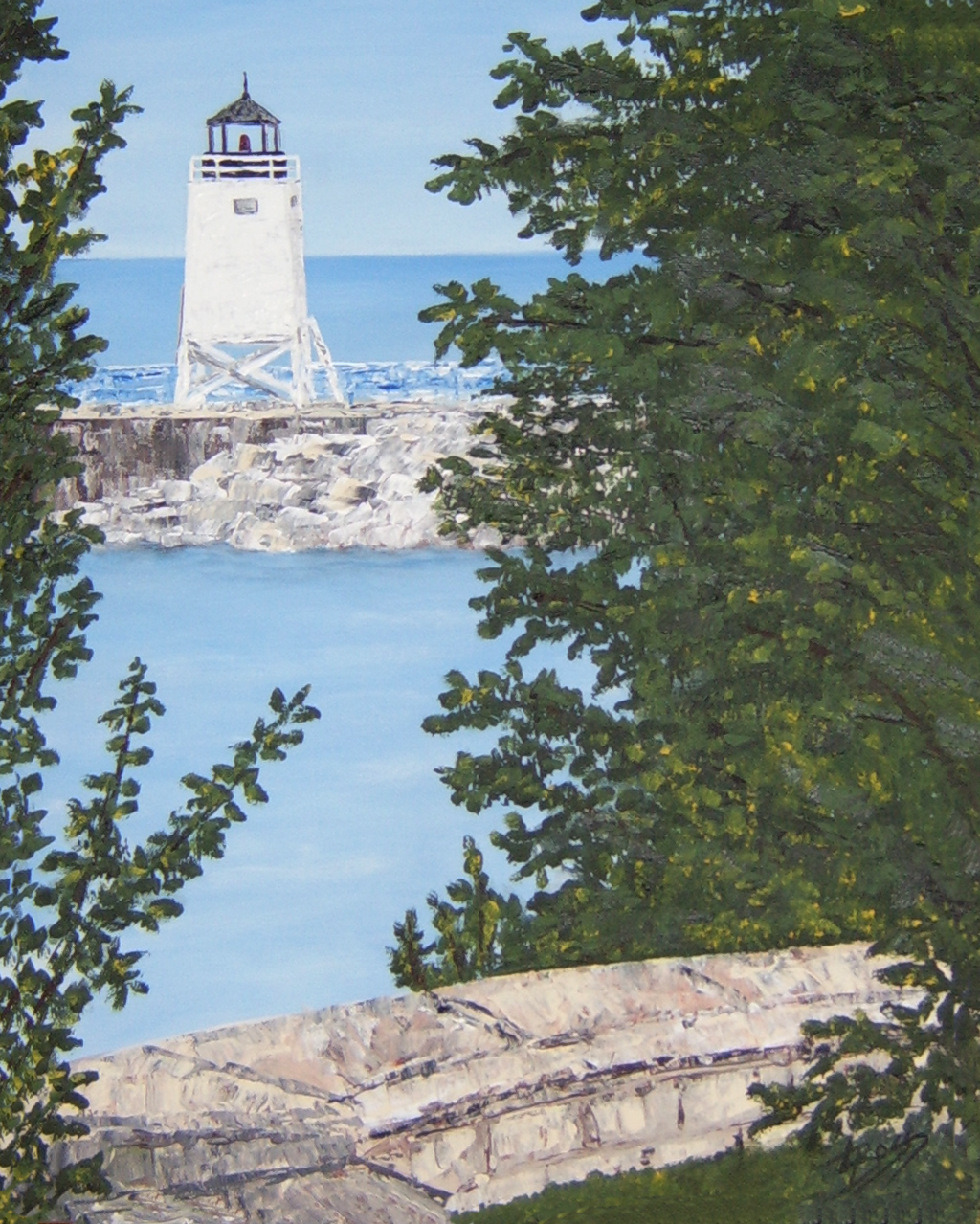 Classic Charlevoix Lighthouse
