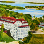 The Beach Hotel of Charlevoix by Linda Boss