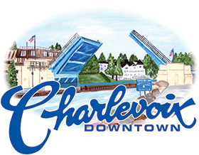 Charlevoix DDA Logo by Graphic Design Linda Boss Fine Art & Design