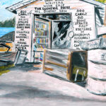 Dockside Press of Charlevoix Magnet by Linda Boss