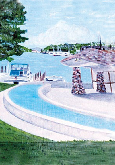 Trout Pond & Clarence Odmark Pavilion
