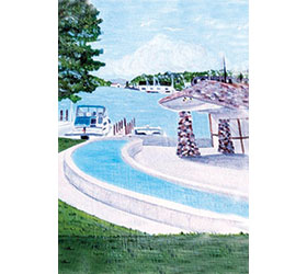 Trout Pond & Clarence Odmark Pavilion