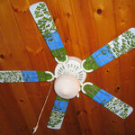 It's Cool Up North! - Ceiling Fan by Linda Boss