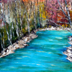 The Jordan River - Print by Linda Boss