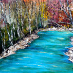 The Jordan River - Print by Linda Boss