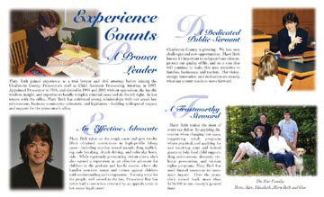 Mary Beth Kur for Prosecutor by Graphic Design Linda Boss Fine Art & Design