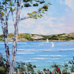 Lake Michigan Summer Garden