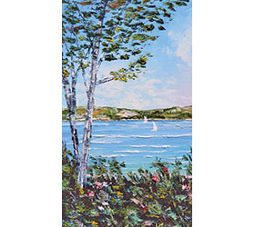 Lake Michigan Summer Garden