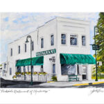 The Parkside Restaurant of Charlevoix by Linda Boss Fine Art