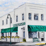 The Parkside Restaurant of Charlevoix by Linda Boss Fine Art