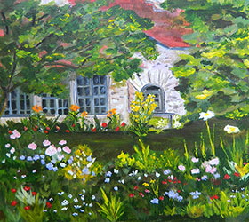 The Stone Carriage House by Linda Boss
