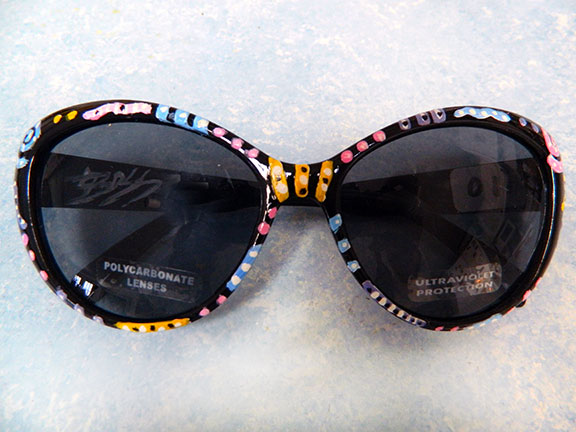 Hand Painted Sunglasses #1