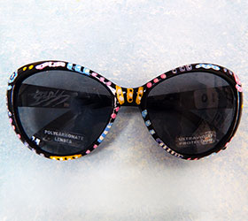 Hand Painted Sunglasses #1