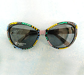 Hand Painted Sunglasses #3