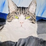 The Prince of Sweden Cat Portrait by Linda Boss Fine Art